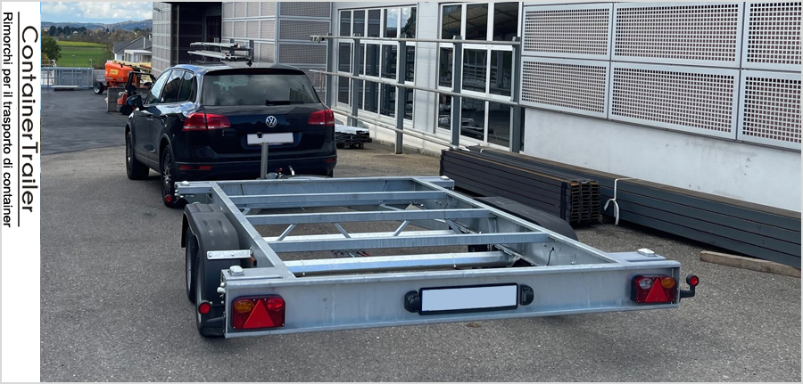 Rimorchio leggero per container
